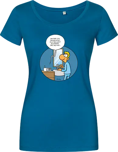 RUTHE - BEKLOPPT - Ruthe, Ralph Ruthe, Alle Bekloppt, comic, Nachrichten - Damen T-Shirt