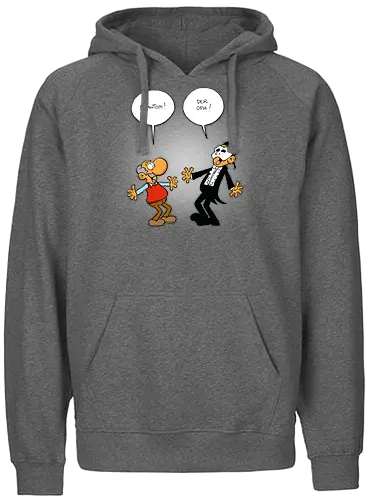 RUTHE - PHANTOM DER OPA - Ruthe, Ralph Ruthe, Phantom der Oper, Opa, phantom, comic - Fairtrade Hoodie