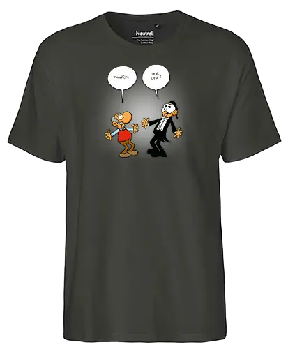 RUTHE - PHANTOM DER OPA - Ruthe, Ralph Ruthe, Phantom der Oper, Opa, phantom, comic - Fairtrade T-Shirt