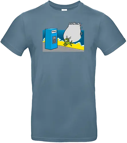 RUTHE - PFANDKRAKE - Ruthe, Ralph Ruthe, comic, Pfand, krake, müll - Standard T-Shirt