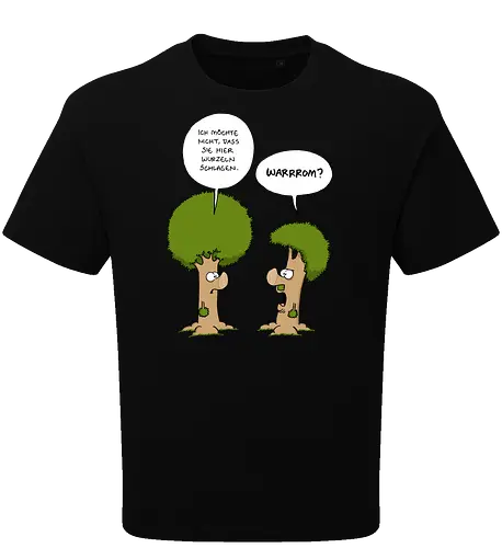 RUTHE - HITLERBAUM - Ruthe, Ralph Ruthe, Hilterbaum, Warrom, Gegen Nazis, anGaming - Oversize T-Shirt