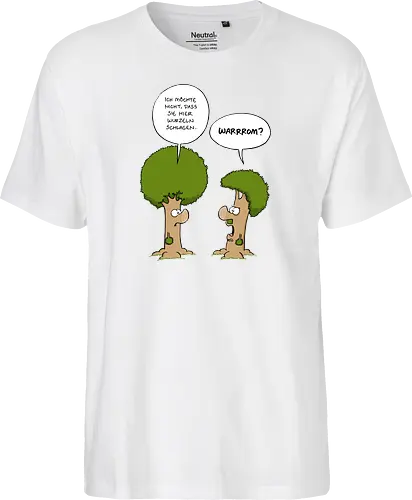 RUTHE - HITLERBAUM - Ruthe, Ralph Ruthe, Hilterbaum, Warrom, Gegen Nazis, anGaming - Fairtrade T-Shirt