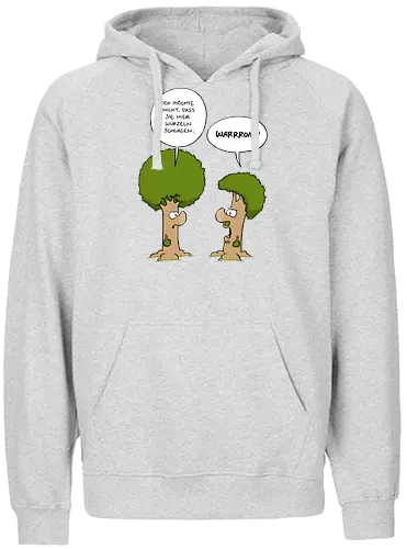 RUTHE - HITLERBAUM - Ruthe, Ralph Ruthe, Hilterbaum, Warrom, Gegen Nazis, anGaming - Fairtrade Hoodie