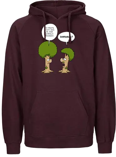 RUTHE - HITLERBAUM - Ruthe, Ralph Ruthe, Hilterbaum, Warrom, Gegen Nazis, anGaming - Fairtrade Hoodie