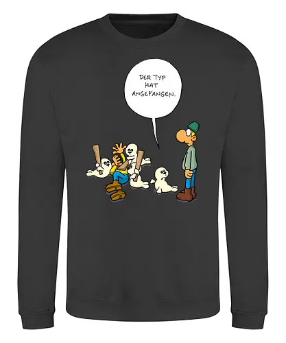 RUTHE - ROBBENBABYS - Ruthe, Ralph Ruthe, comic, robbe - Sweatshirt