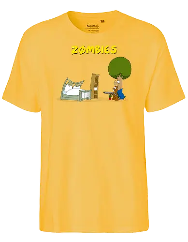 RUTHE - ZOMBIES - Ruthe, Ralph Ruthe, Bieber und Baum, baum, Bieber, zombie - Fairtrade T-Shirt