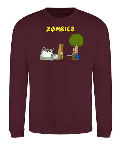 RUTHE - ZOMBIES - Ruthe, Ralph Ruthe, Bieber und Baum, baum, Bieber, zombie - Sweatshirt