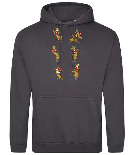 RUTHE - RUDI - Ruthe, Ralph Ruthe, Rudi, Rentier, comic, weihnachten - Standard Hoodie