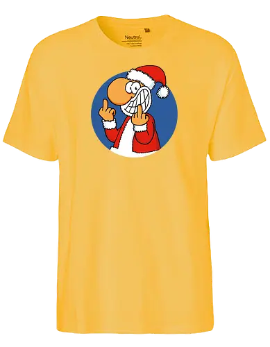 RUTHE - SANTA - Ruthe, Ralph Ruthe, Santa, stinkefinger, Weihnachtsmann - Fairtrade T-Shirt