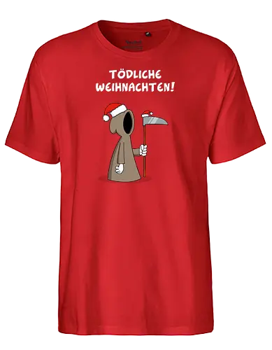 RUTHE - TÖDLICHE WEIHNACHTEN - Ruthe, Ralph Ruthe, Tödliche Weihnachten, weihnachten, tod - Fairtrade T-Shirt
