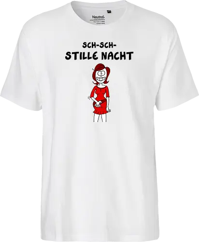 RUTHE - STILLE NACHT - Ruthe, Ralph Ruthe, Stille Nacht, weihnachten - Fairtrade T-Shirt