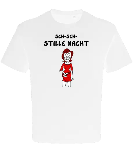 RUTHE - STILLE NACHT - Ruthe, Ralph Ruthe, Stille Nacht, weihnachten - Oversize T-Shirt