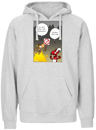 RUTHE - SPAZIERGÄNGER - Ruthe, Ralph Ruthe, spaziergang, Corona - Fairtrade Hoodie