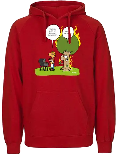 RUTHE - HEISS - Ruthe, Klima, Klimawandel - Fairtrade Hoodie