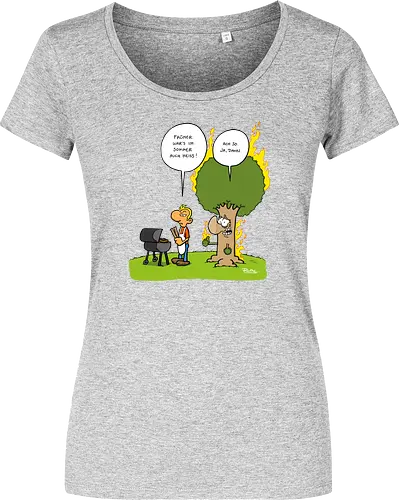 RUTHE - HEISS - Ruthe, Klima, Klimawandel - Damen T-Shirt