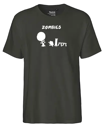RUTHE - ZOMBIES WEISS - Ruthe, zombie - Fairtrade T-Shirt