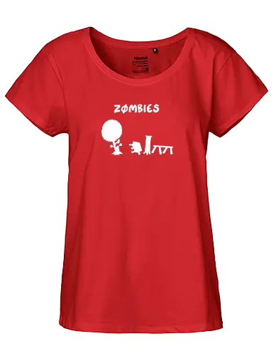 RUTHE - ZOMBIES WEISS - Ruthe, zombie - Fairtrade Girl Shirt