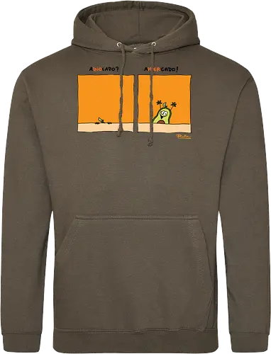 RUTHE - AWOCADO - comic, Ruthe, avocado - Standard Hoodie