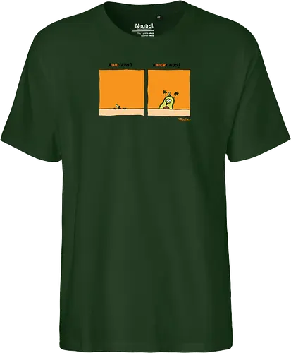 RUTHE - AWOCADO - comic, Ruthe, avocado - Fairtrade T-Shirt