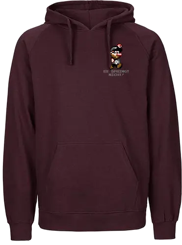 Springt nicht! - Dennsen86, Dennsen, twitch, strm - Fairtrade Hoodie