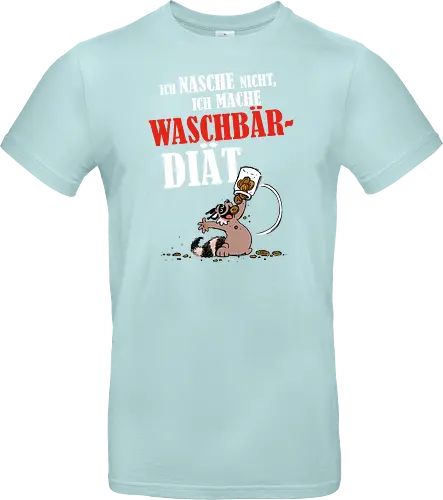 Waschbär-Diät - DerFlix, Flix, waschbär, diät, comic - Standard T-Shirt