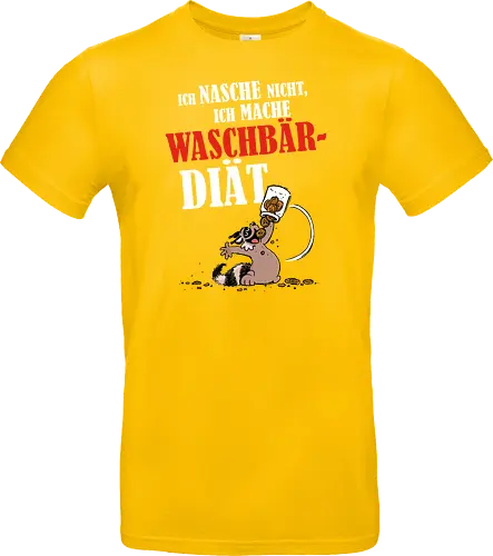 Waschbär-Diät - DerFlix, Flix, waschbär, diät, comic - Standard T-Shirt