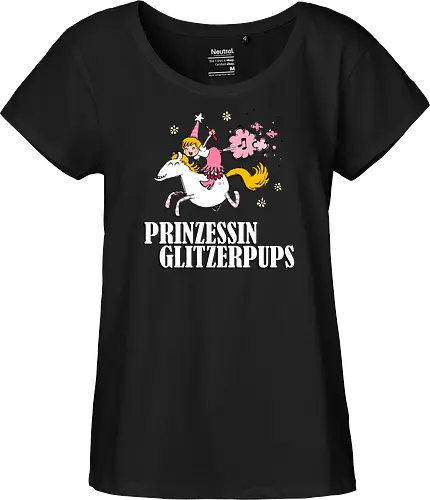 Prinzessin Glitzerpups - Flix, DerFlix, Prinzessin Glitzerpups, comic - Fairtrade Girl Shirt