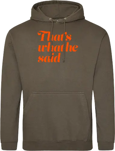 Donnie O'Sullivan - That's what he said