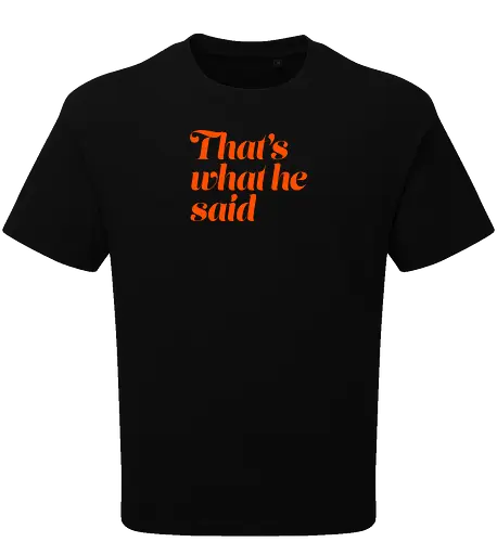 Donnie O'Sullivan - That's what he said