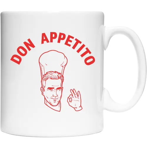 Donnie O'Sullivan - Don Appetito - Keramiktasse