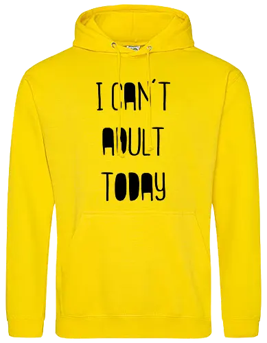 I can't adult today