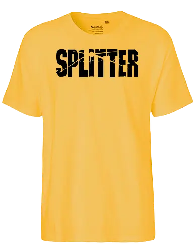 Splitter - Logo schwarz - Splitter, Splitter Verlag, Splitter Comics - Fairtrade T-Shirt
