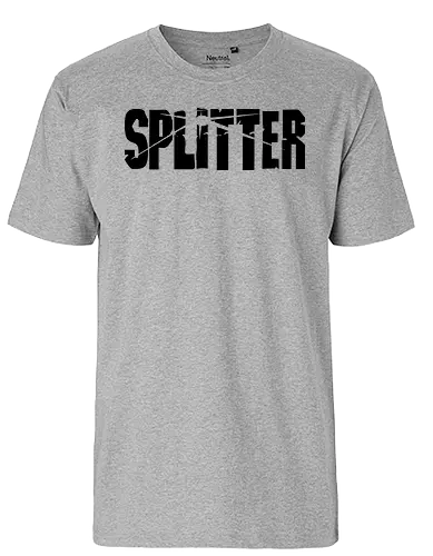 Splitter - Logo schwarz - Splitter, Splitter Verlag, Splitter Comics - Fairtrade T-Shirt