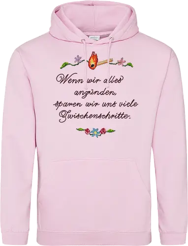Alles Anzünden - Standard Hoodie