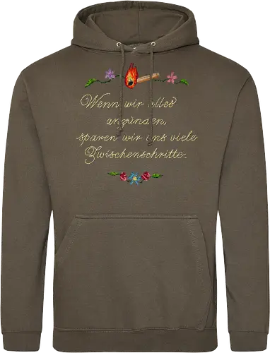 Alles Anzünden - Standard Hoodie