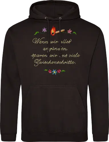 Alles Anzünden - Standard Hoodie