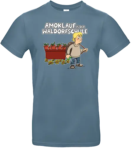 Amoklauf in der Waldorfschule - tot aber lustig, Michael Holtschulte, schule - Standard T-Shirt