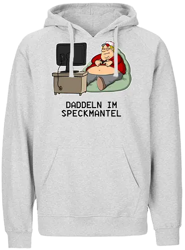 Daddeln im Speckmantel - tot aber lustig, Michael Holtschulte, datteln im Speckmantel, daddeln, nerd, gaming, comic, fun - Fairtrade Hoodie