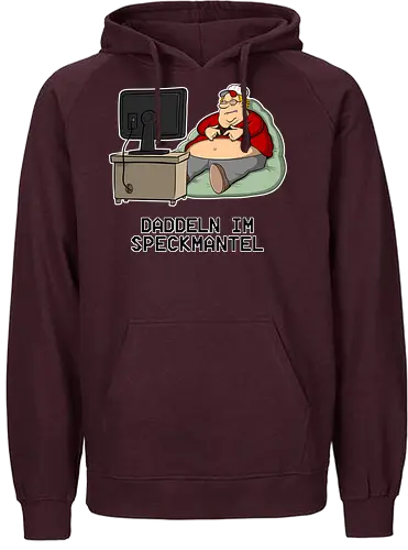 Daddeln im Speckmantel - tot aber lustig, Michael Holtschulte, datteln im Speckmantel, daddeln, nerd, gaming, comic, fun - Fairtrade Hoodie
