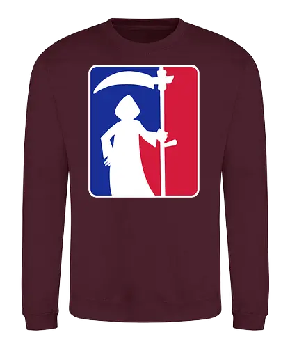 Sensenmann - tot aber lustig, sensenmann, Michael Holtschulte, tod, logo, mashup, comic - Sweatshirt