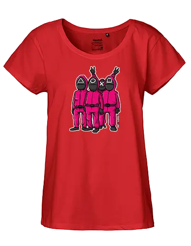 SQPS - tot aber lustig, Michael Holtschulte, comic, serie, photobomb - Fairtrade Girl Shirt