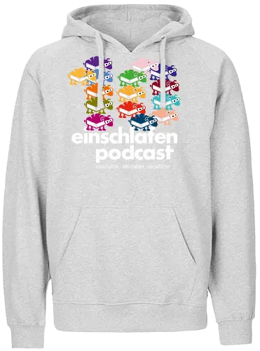 Einschlafen Podcast - 10 Jahre - Einschlafen, Einschlafen Podcast - Fairtrade Hoodie