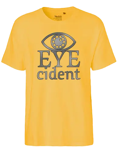 Eyecident - Logo - eyecident, merchandise, twitch, @eyecident - Fairtrade T-Shirt