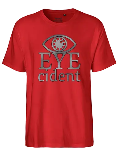 Eyecident - Logo - eyecident, merchandise, twitch, @eyecident - Fairtrade T-Shirt