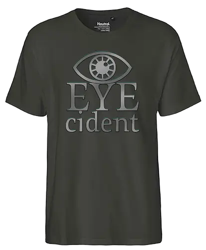 Eyecident - Logo - eyecident, merchandise, twitch, @eyecident - Fairtrade T-Shirt