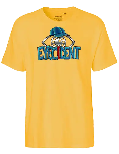 Eyecident - Kappenlogo - eyecident, merchendise, twitch, @eyecident - Fairtrade T-Shirt