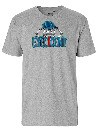 Eyecident - Kappenlogo - eyecident, merchendise, twitch, @eyecident - Fairtrade T-Shirt