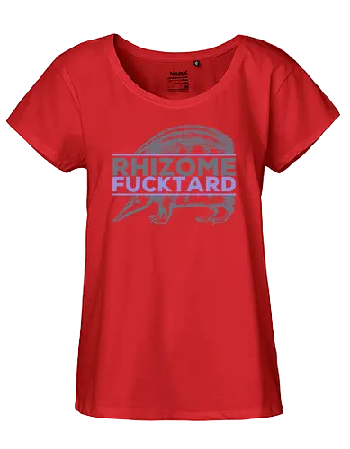 Rhizome Fucktard - zufallsshirt - Fairtrade Girl Shirt