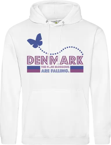 Denmark the plum blossoms are falling