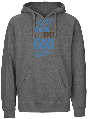Och du süßes kleines Einhorn - Fairtrade Hoodie